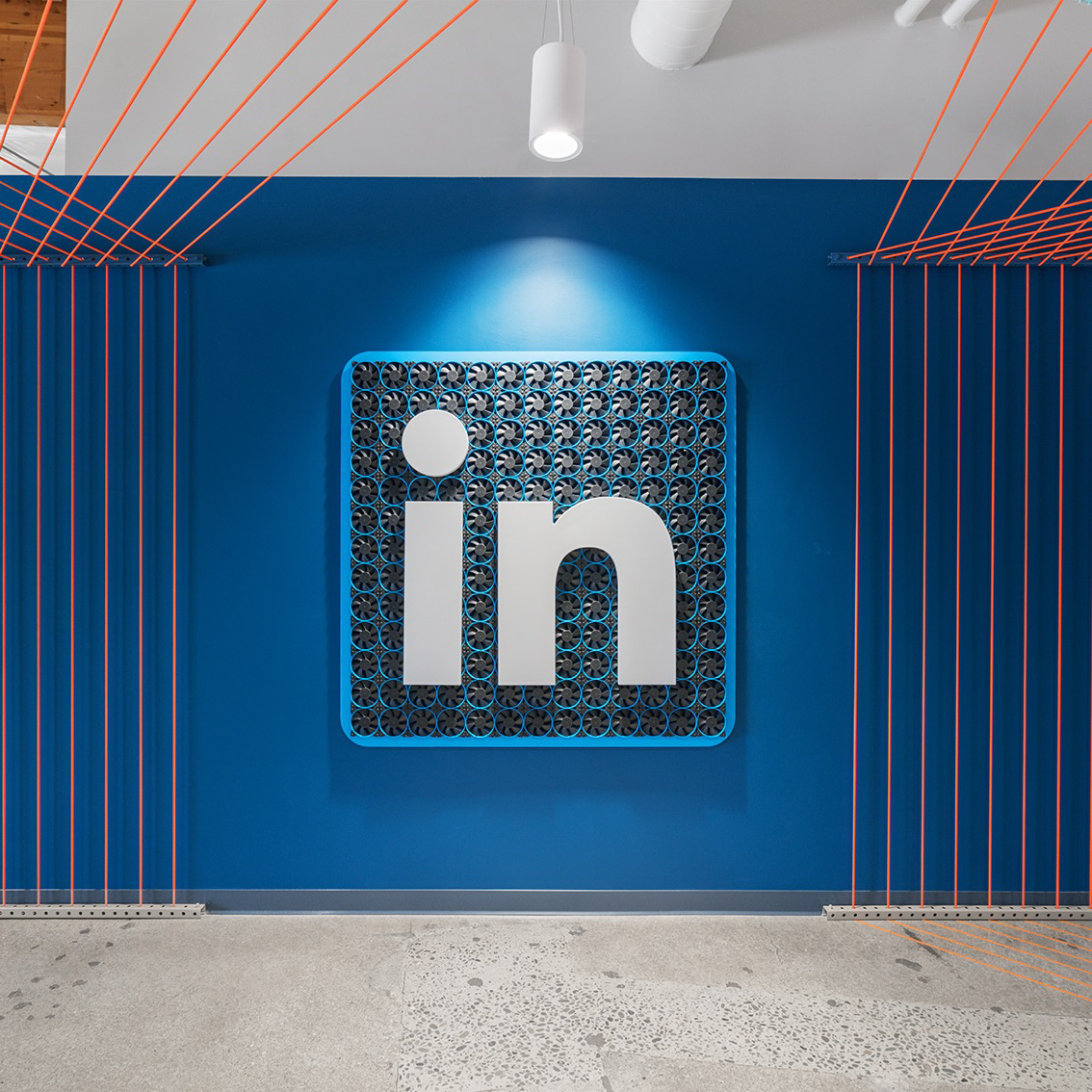 graphisme mural linkedin