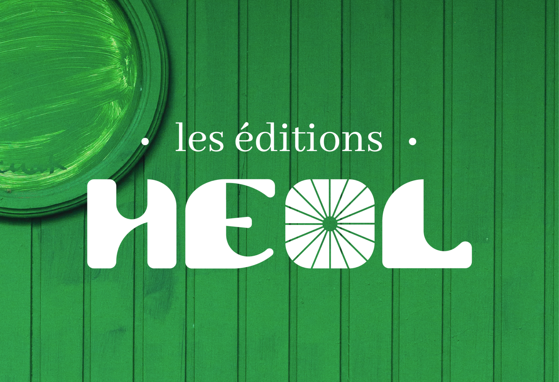 Logo les editions heol - image de marque et packaging