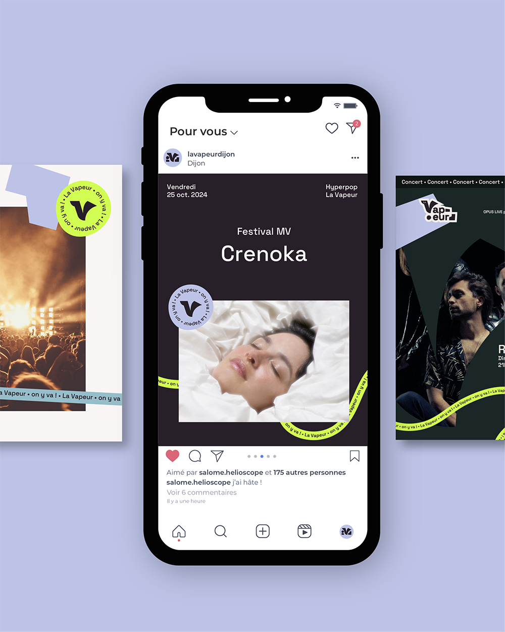 identité visuelle salle de spectacle